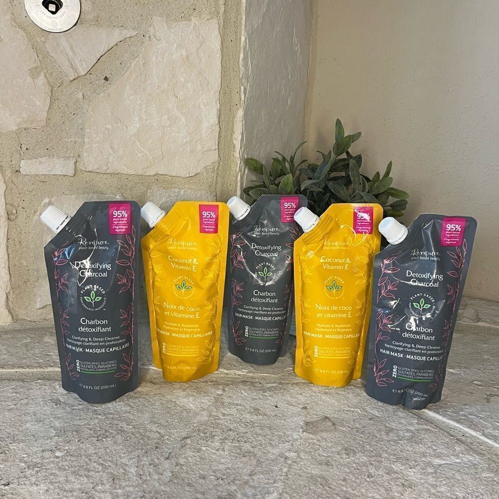 Renpure hair masks bundle x 5